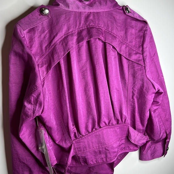 NWT Vintage Design Today’s Hot Fuchsia Pink 80’s Jacket - Picture 9 of 10
